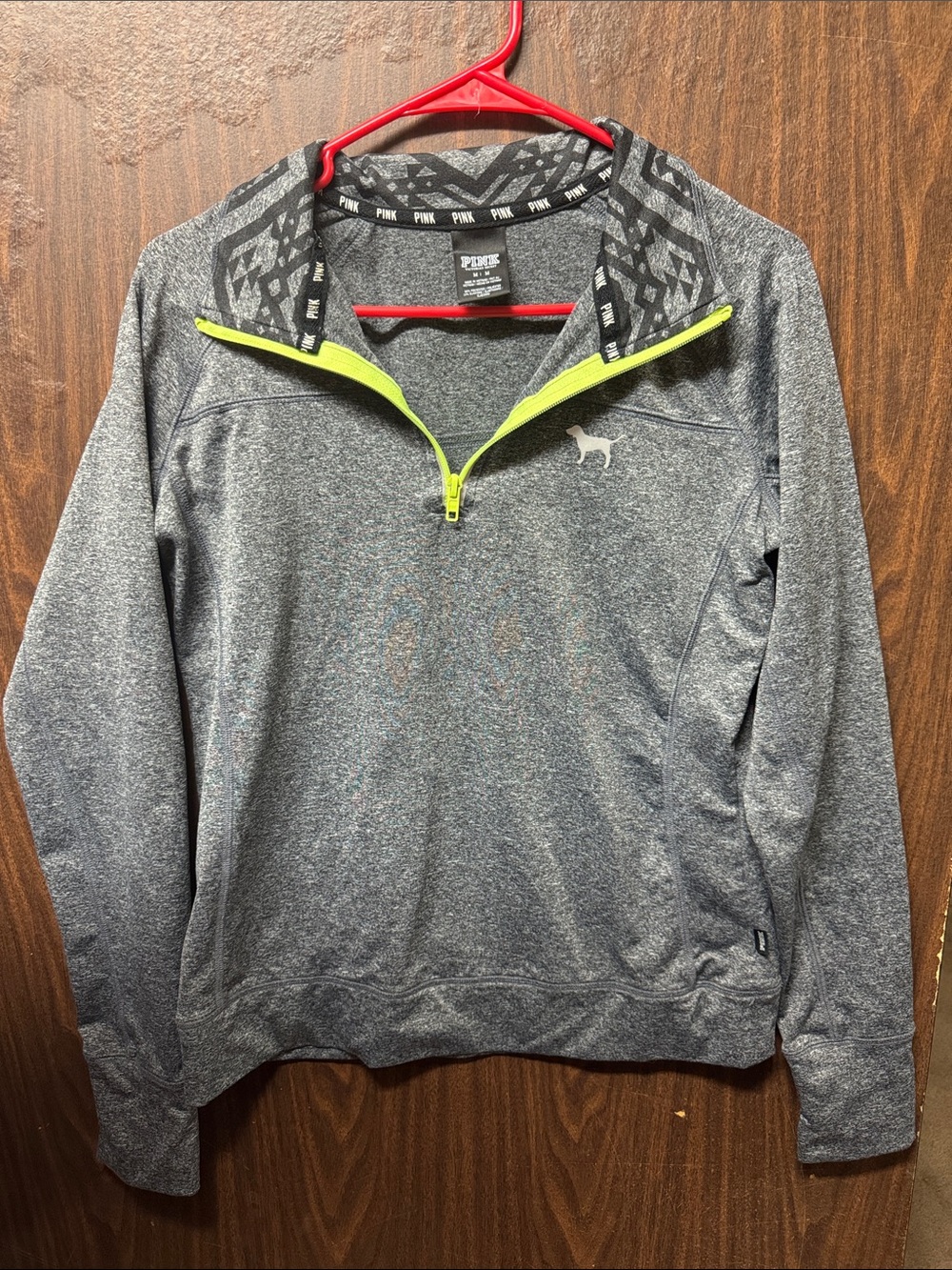 PINK Victoria's Secret pullover zip up